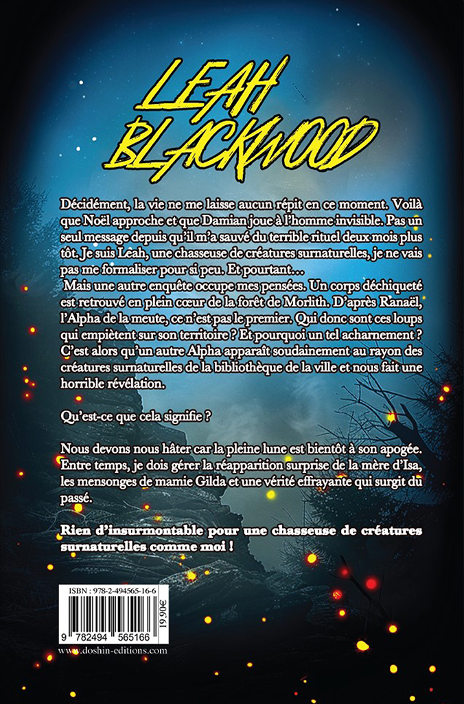 Leah Blackwood - tome 2 - Les chasseurs d'Eclipses - Dôshin Éditions