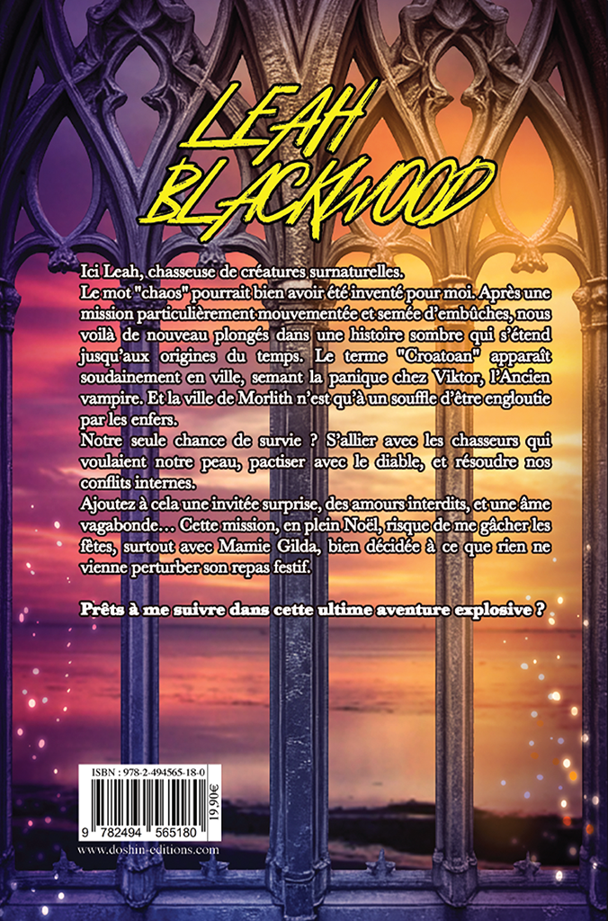 Leah Blackwood - tome 3 - Les chasseurs de Ténèbres - Format relié