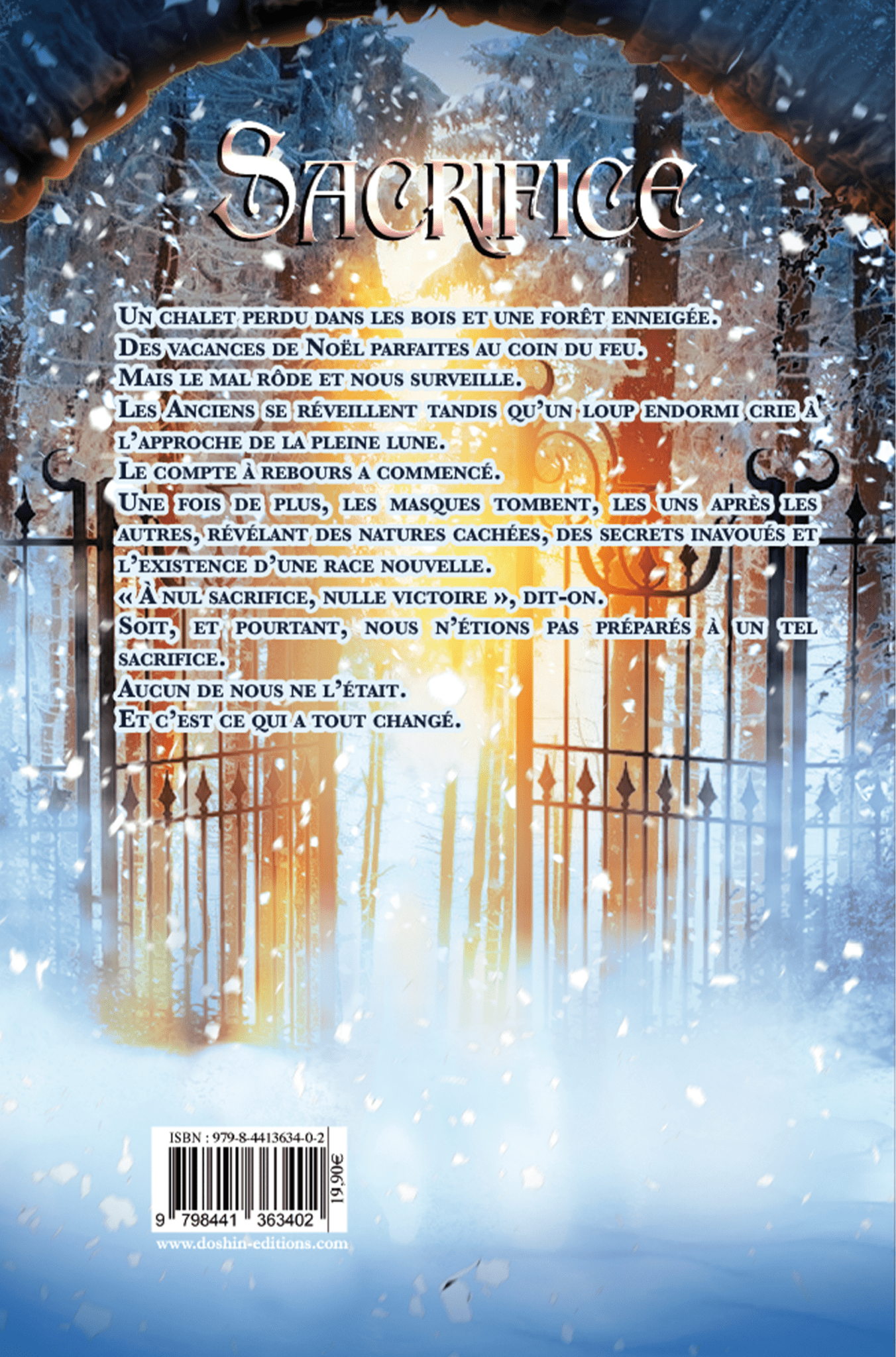 Sacrifice - Tome 2 - Le secret des Anciens - Dôshin Éditions