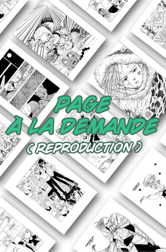 Reproduction pages manga